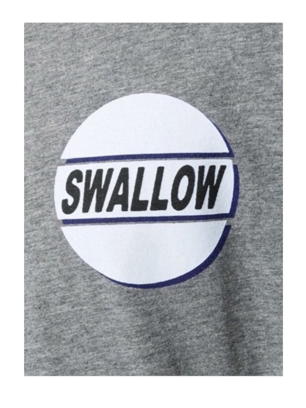 new McQ โข Alexander McQueen โ
Swallow Graphic Tee T Shirt โ
Heather Grey โ
Large - Picture 11 of 16